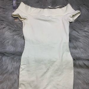 Fitted mini dress